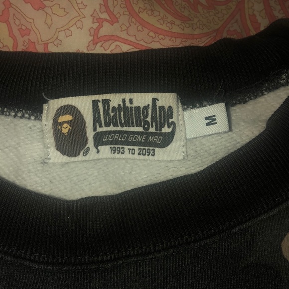 Bape crew neck sweater glow in the dark - Picture 2 of 3